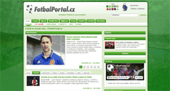 Desktop Screenshot of fotbalportal.cz